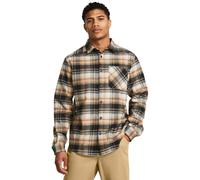 Under Armour Herren Expanse Flanellhemd, (016) anthrazit/irdenorange, XL