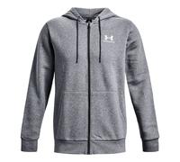 Under Armour Herren Fleece-Hoodie mit durchgehendem Zip Essential pitch gray medium heather/white S