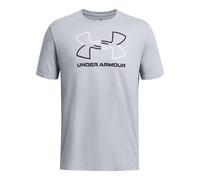 Under Armour Herren Global Foundation Kurzarm-T-Shirt (011) Mod Grey Medium Heather / / Schwarz X-Small
