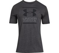Under Armour Herren Global Foundation Kurzarm-T-Shirt Charcoal Medium Heather (019)/Schwarz XX-Large