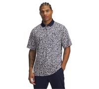 Under Armour Herren Golf Matchplay Bedrucktes Poloshirt, Midnight Navy/Downpour Gray, M