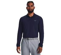 Under Armour Herren Golf Polo Langarm XL Midnight Navy / Pitch Gray 93% Polyester 7% Elasthan