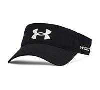 Under Armour Herren Golf95 Leichte Adjustable Woven Sonnenblende - Schwarz/Weiß