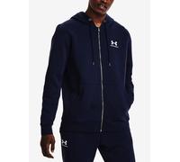 UNDER ARMOUR Essential Fleece Kapuzenjacke Herren 410 - midnight navy/white XL