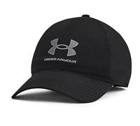 Under Armour Herren Iso-Chill ArmourVent Verstellbare Mütze, Schwarz, OSFM Einheitsgröße, Schwarz/Pitch Gray (001)