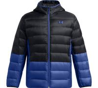 Under Armour Herren Daunenjacke Legend Down Hooded Jacket 1385837-002 XL Black/Tech Blue