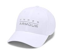 Under Armour Herren Kappe Wordmark STR, Weiß, L/XL, 1342243-100