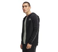 Under Armour Herren Kapuzenjacke Icon Fleece FZ Taping 1390298-001 S Black