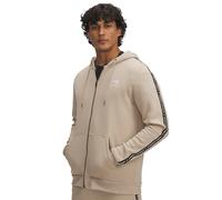 Under Armour Herren Kapuzenjacke Icon Fleece FZ Taping 1390298-299 M City Khaki/White