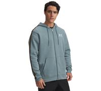 Under Armour Herren Kapuzenjacke Icon Fleece FZ Taping 1390298-587 XL Jasper Blue/Squad Orange
