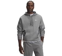 UNDER ARMOUR Rival Fleece Hoodie Herren 025 - castlerock light heather/white XXL