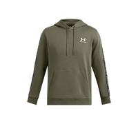 UNDER ARMOUR Icon Fleece Taping Hoodie Herren 390 - marine od green/white S