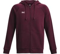 Under Armour Rival Fleece Fullzip Herren Midlayer, pink SM