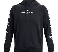 UNDER ARMOUR Herren Kapuzensweat UA RIVAL FLEECE GRAPHIC HD (1379760) S BLACK