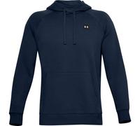 Under Armour Rival Fleece Kapuzenpullover Herren – lockere Passform, warm – Gr. S Blau