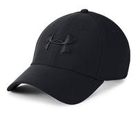 Under Armour Kappe Blitzing 3.0 – Herren, atmungsaktiv mit Schirm und Schweißband – Schwarz S/M