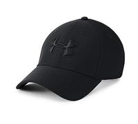 Under Armour Kappe Blitzing 3.0 – Herren, atmungsaktiv mit Schirm und Schweißband – Schwarz S/M