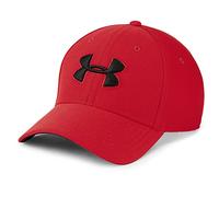 Under Armour Cap Blitzing 3.0 – atmungsaktiv mit Schirm und integriertem Schweißband – Rot S/M