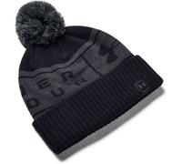 UNDER ARMOUR Herren Mütze Big Logo Pom Beanie (1356711) ONE SIZE Black / Pitch Gray / Pitch Gray