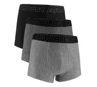 Under Armour Herren Multipack Performance Tech Boxerjock Slip, 7,6 cm Innennaht, ganztägiger Komfort und weich, Steel Heather - Core 3er-Pack, Medium