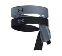Under Armour Herren Netz-Stirnband, (001), Kies/Schwarz/Schwarz, Einheitsgröße