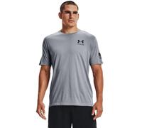 Under Armour Herren New Freedom Flag T-Shirt Hemd, Steel Medium Heather (035)/Schwarz, XL