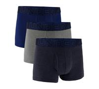 3er Pack UNDER ARMOUR Performance Cotton Solid 3" Boxershorts Herren 413 - midnight navy L