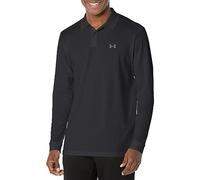Under Armour Performance 3.0 Herren Langarm-Poloshirt, schwarz, Herren, M