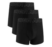 Under Armour Herren Performance Tech 7,6 cm Boxerjock Multipack, Black Solid-Core 3er-Pack, Large