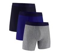 Under Armour Herren Tech 6-inch Boxerjock 2-Pack Retroshorts, Royal Solid-Core 3er-Pack, XXL