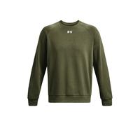 Under Armour Herren Pullover Rival Fleece Crew 1379755-390 XS Marine OD Green