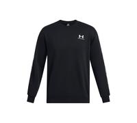 Under Armour Icon Fleece Crew Taping black white XL