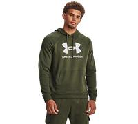 UNDER ARMOUR Rival Fleece Logo Hoodie Herren 390 - marine od green/white L
