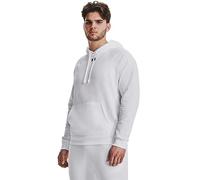 Under Armour Herren Rival Fleece Hoodie Sweatshirt, (100) Weiß/Schwarz, Medium