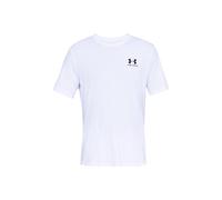 Under Armour Sportstyle Left Chest T-Shirt Herren - Weiß, Schwarz, Größe XL