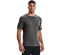 Under Armour Herren Sportstyle Left Chest Short Sleeve T-Shirt, Herren, kurzärmelig, Men's Sportstyle Left Chest T-Shirt, Charcoal Medium Heat (019)/Black, 5X-Large