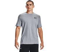 Under Armour Herren Sportstyle Left Chest T-Shirt - Steel - XS