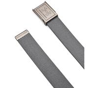 Under Armour Herren Stretch Webbing Belt, strapazierfähiger, elastischer Hosengürtel, verstellbarer Gürtel mit Wendedesign und Klemmschnalle,Castlerock/Black/Silver,OSFM