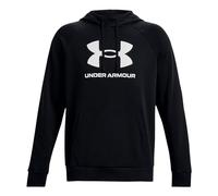 Under Armour Herren Sweatshirt Kapuzensweatshirt Hoodie Rival Fleece Logo, Farbe:Schwarz, Größe:XXL, Artikel:-001 Black