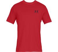 Under Armour Herren T-Shirt Sportstyle Left Chest 1326799-600 XS Red