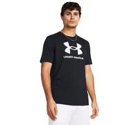 UNDER ARMOUR Logo T-Shirt Herren 001 - black/white M