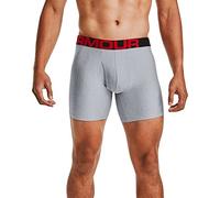 Under Armour Herren Tech Boxerjock 15,2 cm (6 Zoll), 2er-Pack Unterwäsche, Mod Gray Light Heather (011)/Jet Grey Light Heather, 4X-Large