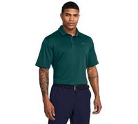 Under Armour Herren Tech Golf Polo Hemd, (449) Hydro Teal/Pitch Gray, Klein