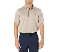 Under Armour Herren Tech Golf Polo Polohemd, Blickdicht, (236) Sahara/Schwarz, 3XL