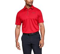 UNDER ARMOUR Tech Poloshirt Herren 600 - red/graphite/graphite 3XL