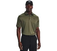 Under Armour Herren Tech Polo, atmungsaktives Sportshirt mit kurzem Arm, leichtes Herren Poloshirt zum Golfen,Marine OD Green / / Black,XXL