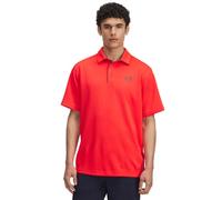 Under Armour Herren Tech Polo, atmungsaktives Sportshirt mit kurzem Arm, leichtes Poloshirt zum Golfen,Racer Red / / Pitch Gray,XL