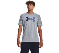 Under Armour Herren Ua Big Logo Fill Unterhemd, Steel Light Heather, M EU