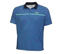 Under Armour Herren UA Iso-Chill Striped Polo 1377296 (as1, Alpha, M, Regular, Regular, Navy 410), Navy 410, Mittel