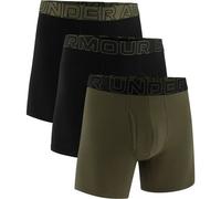 UNDER ARMOUR Herren Unterhose UA PERFORMANCE COTTON - SOLID 6 IN 3PK (25UUSHJ093) L Schwarz